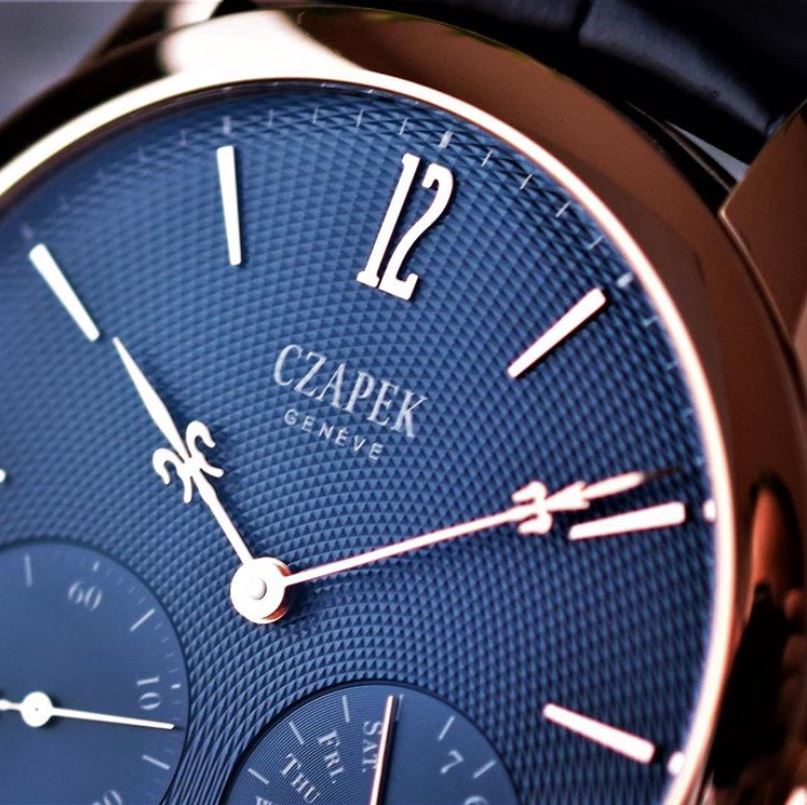 Czapek Watch Quai Des Bergues Gold Royal Blue Limited Edition Quai Des Bergues Gold Royal Blue Image 4