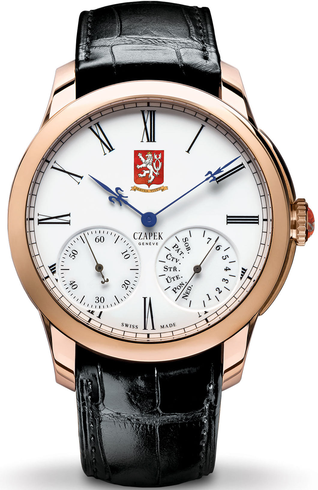 Czapek Watch Quai Des Bergues Tribute to Czechia Gold Special Edition Quai Des Bergues Tribute to Czechia Gold Image 1