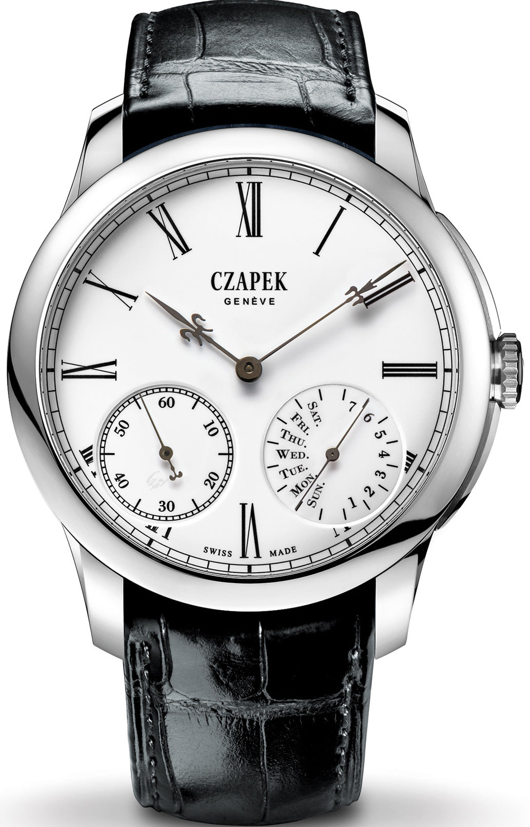Czapek Watch Quai des Bergues Gold Guilloche Ricochet Gold No.29bis Limited Edition