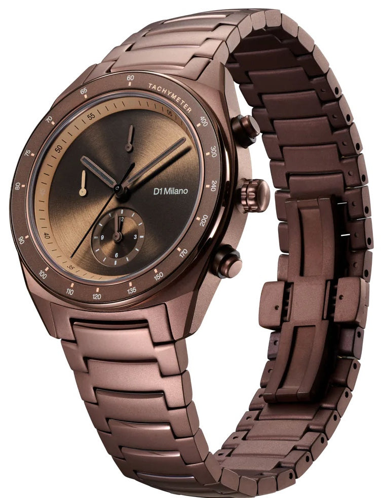 D1 Milano Chronograph Essential Brown Watch CHBJ22 Image 2