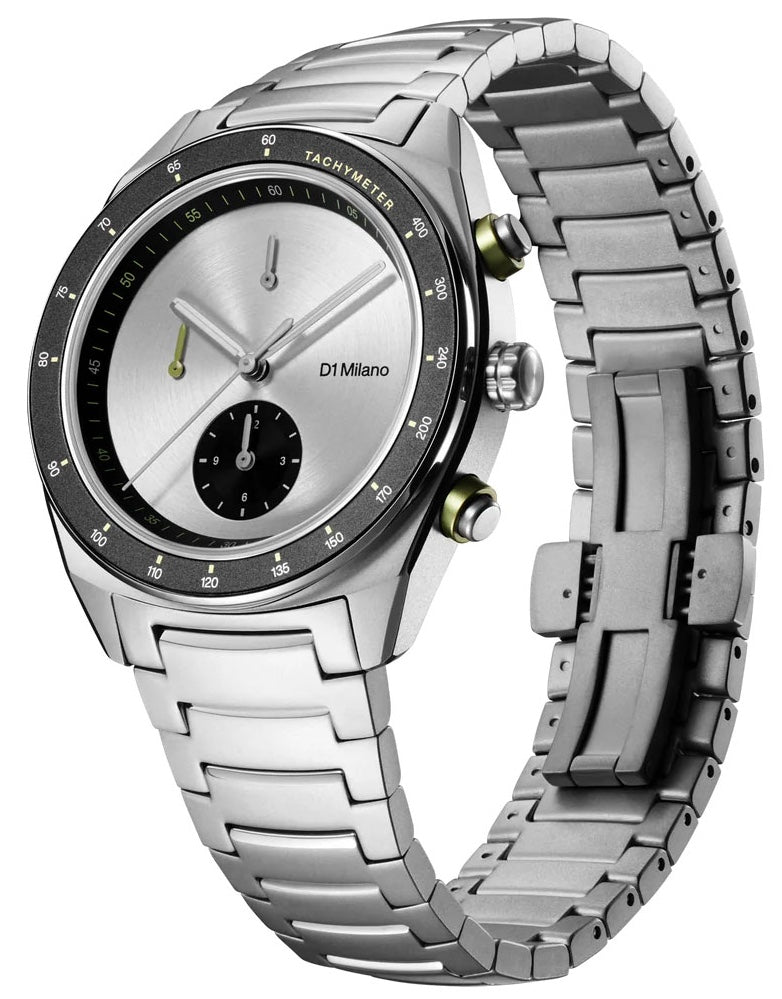 D1 Milano Chronograph Essential White Watch CHBJ20 Image 2