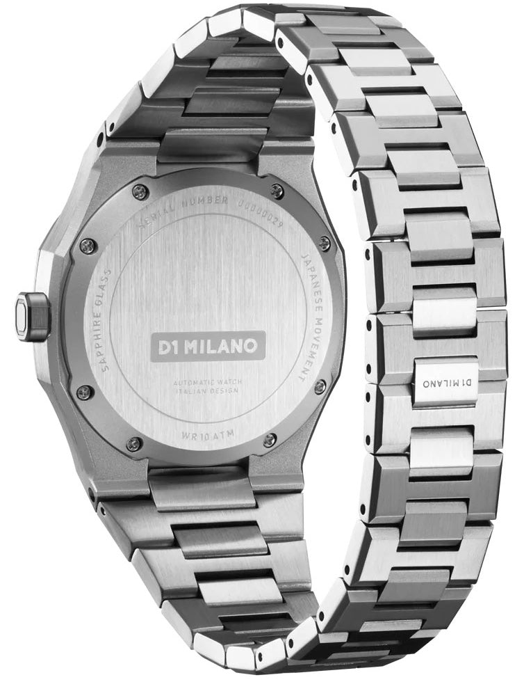 D1 Milano Mechanical Automatico Green Code Watch ATBU05 Image 3