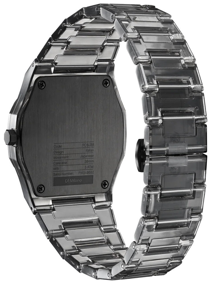D1 Milano Nylon Exp Black Watch NYBJ02 Image 3