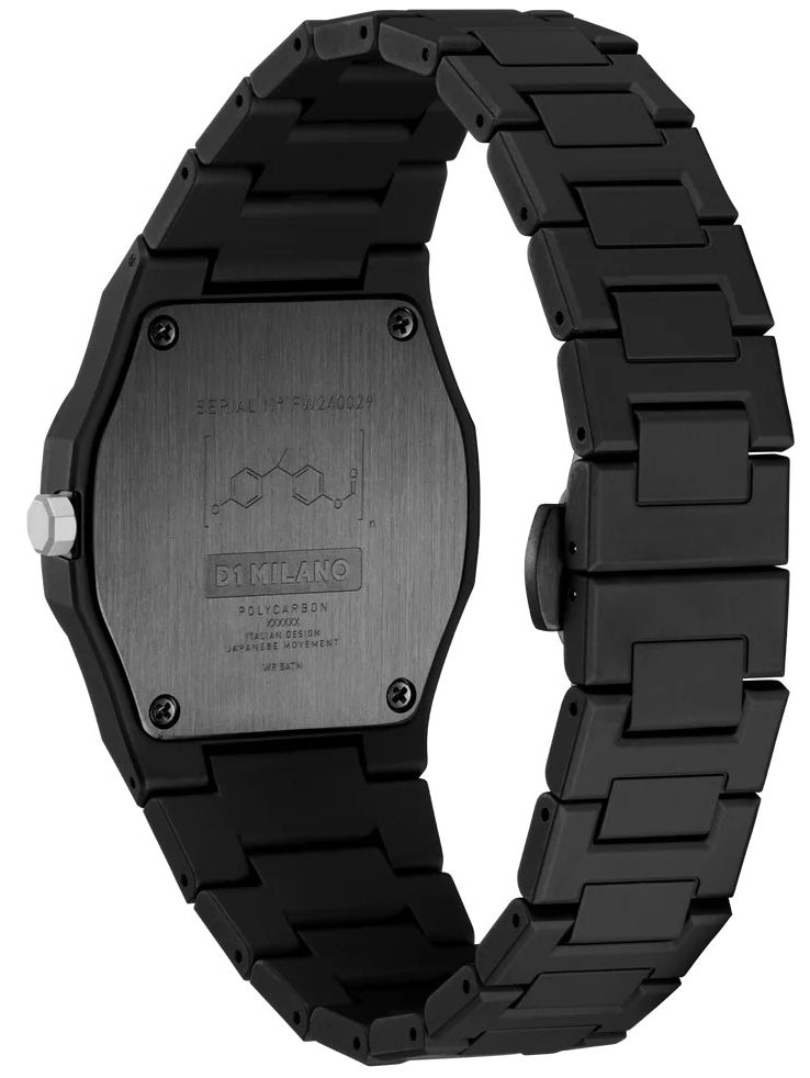 D1 Milano Polycarbon Black 01 Watch PCBU07 Image 3