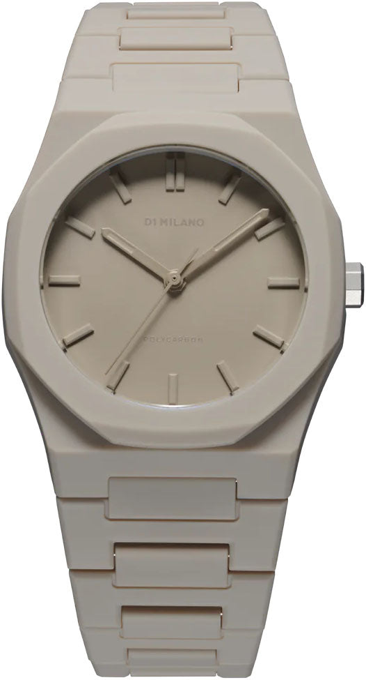 D1 Milano Polycarbon Ecru Watch PCBU06 Image 1