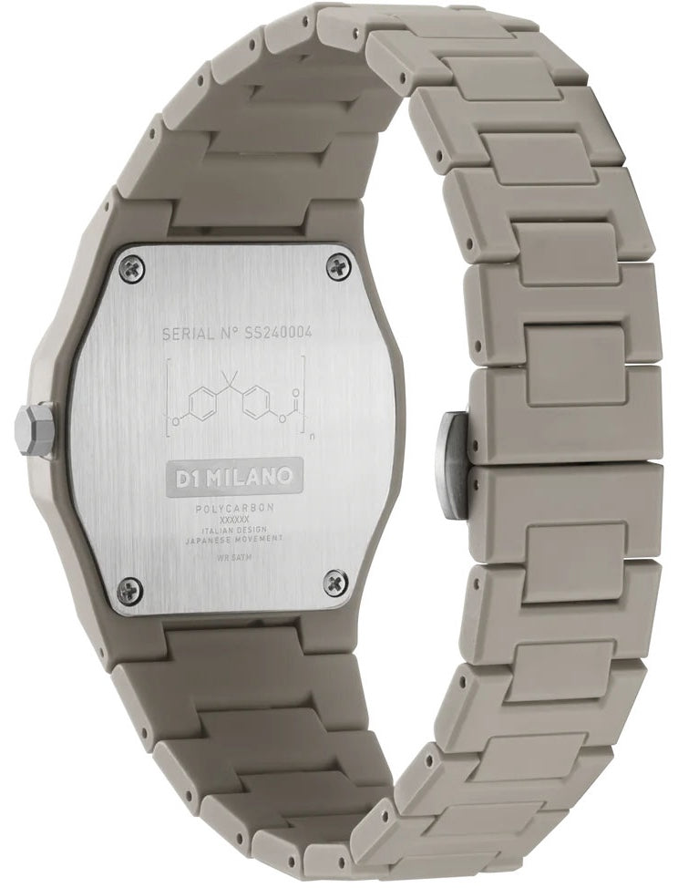 D1 Milano Polycarbon Ecru Watch PCBU06 Image 3