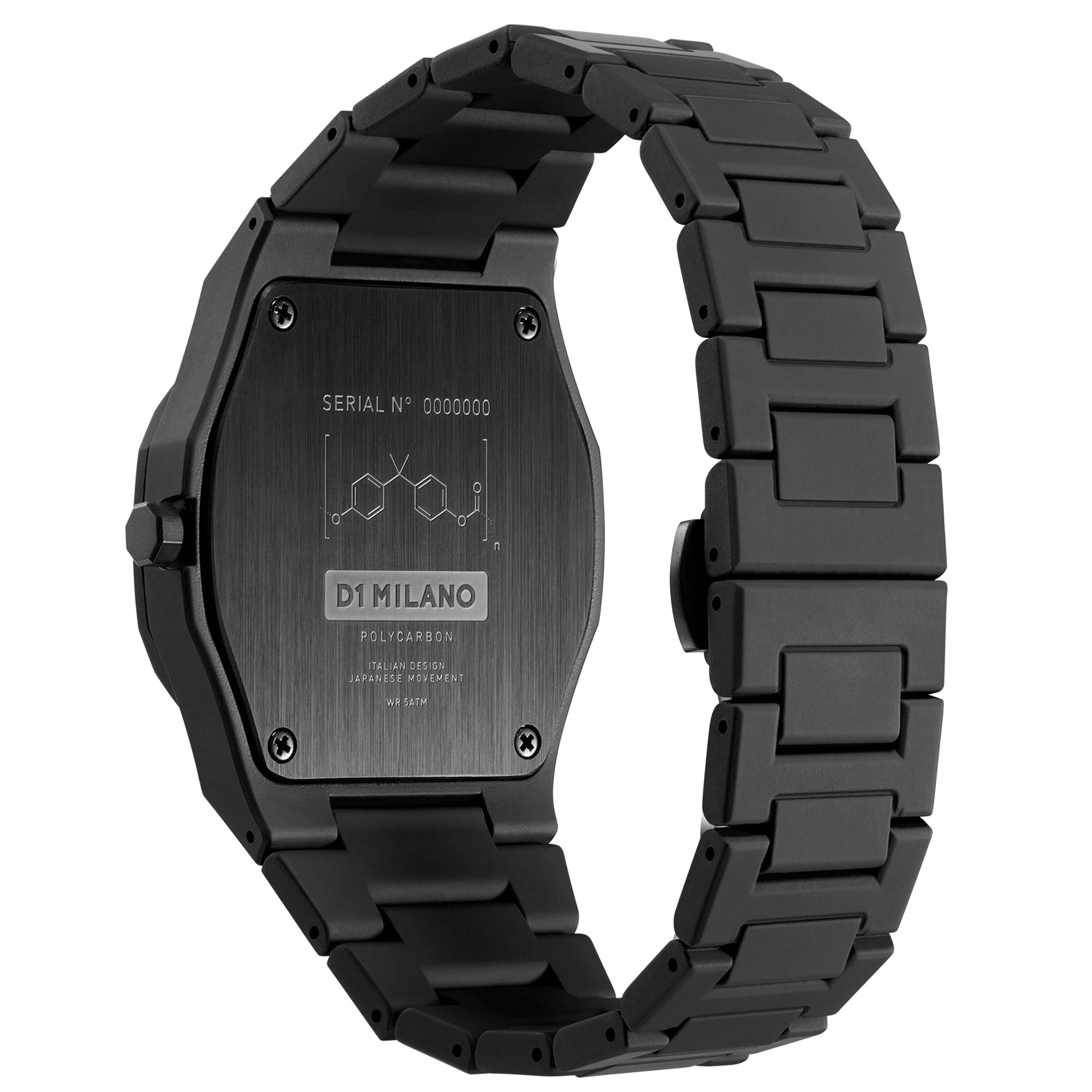 D1 Milano Polycarbon Watch D1-PCBJ11 Image 2