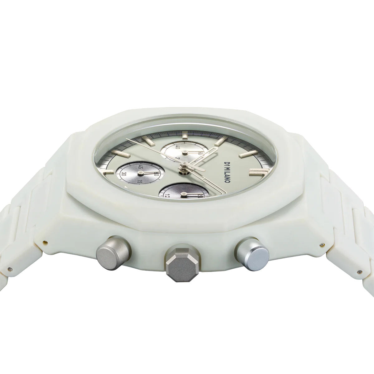 D1 Milano Polychrono Fossil Grey Watch PHBJ08 Image 4