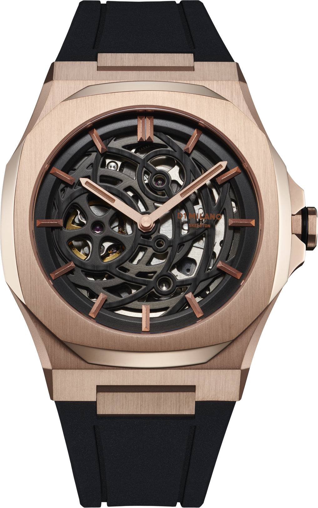 D1 Milano Skeleton Rose Gold D1-SKRJ12 Image 1
