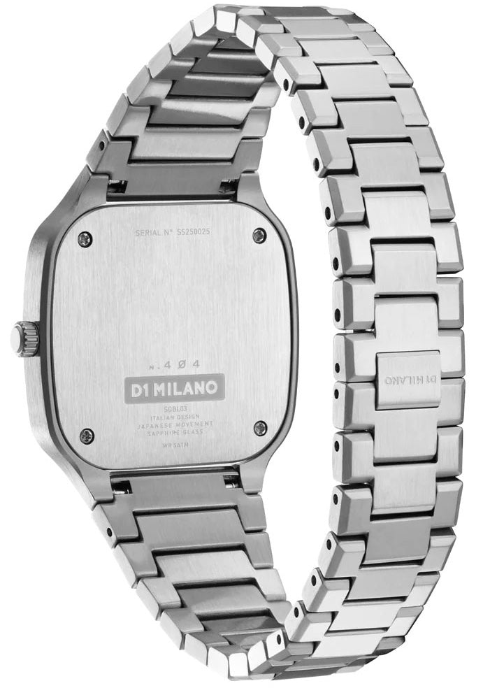 D1 Milano Square Disco Grey Watch SQBL01 Image 3