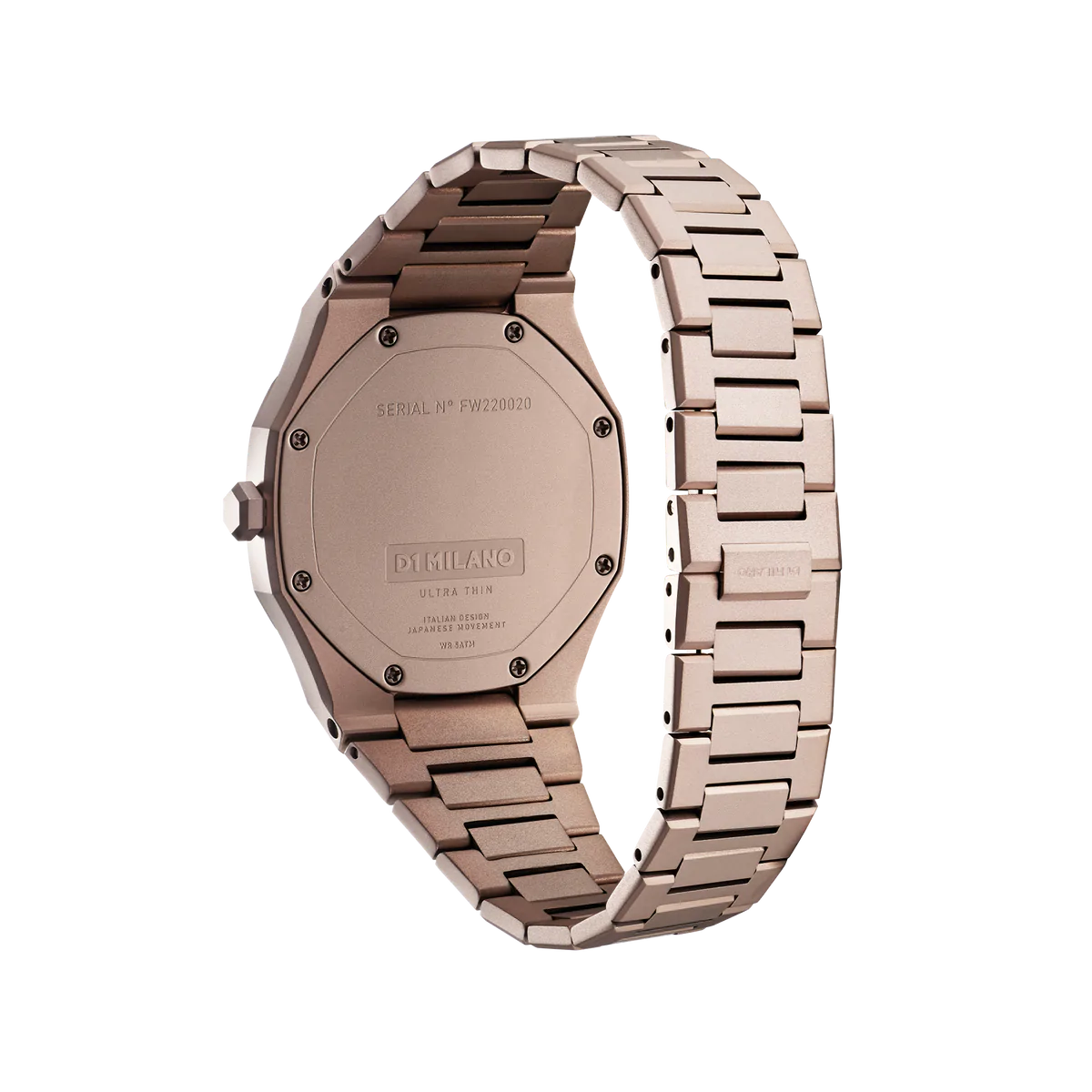 D1 Milano Ultra Thin Chocolatino Watch UTBL15 Image 2