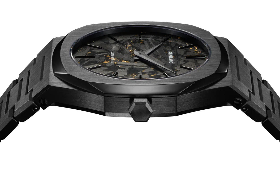 D1 Milano Ultra Thin DLC Watch UTBJ31 Image 4