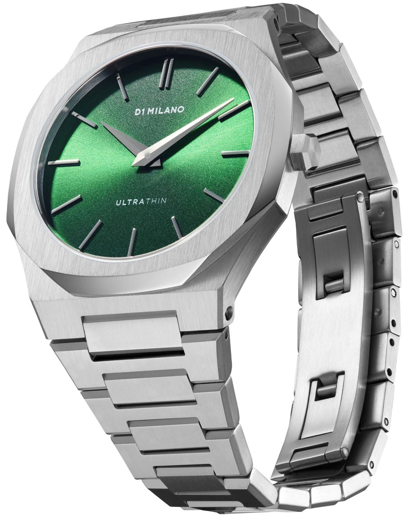 D1 Milano Ultra Thin Petite Moss Watch UTBL11 Image 2