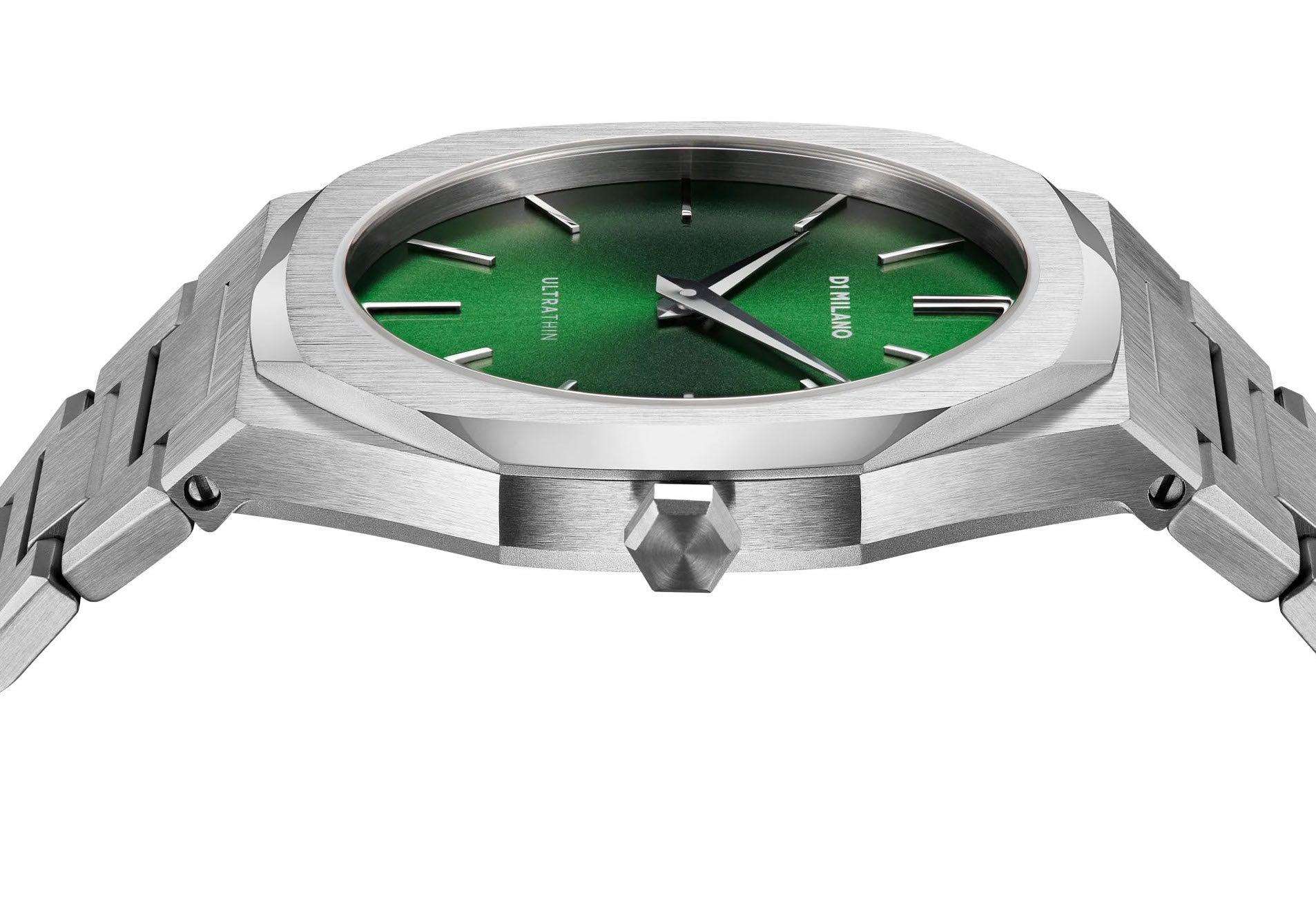 D1 Milano Ultra Thin Petite Moss Watch UTBL11 Image 3