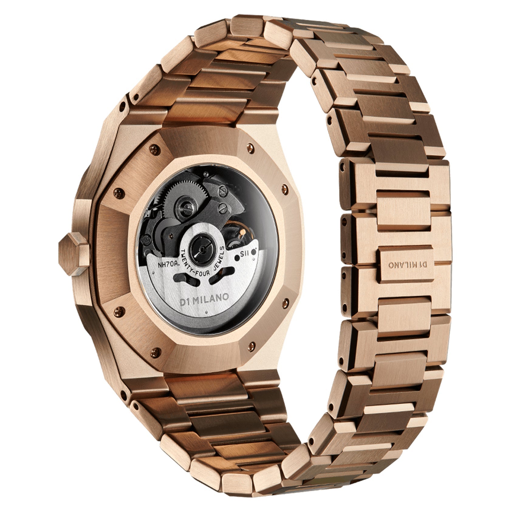 D1 Milano Watch Mechanical Skeleton D D1-SKBJ03 Image 2