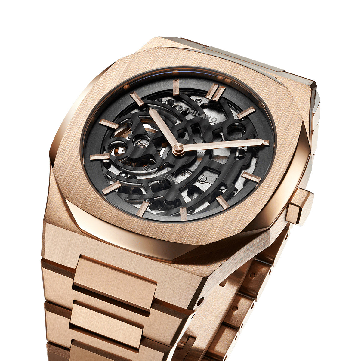 D1 Milano Watch Mechanical Skeleton D D1-SKBJ03 Image 4