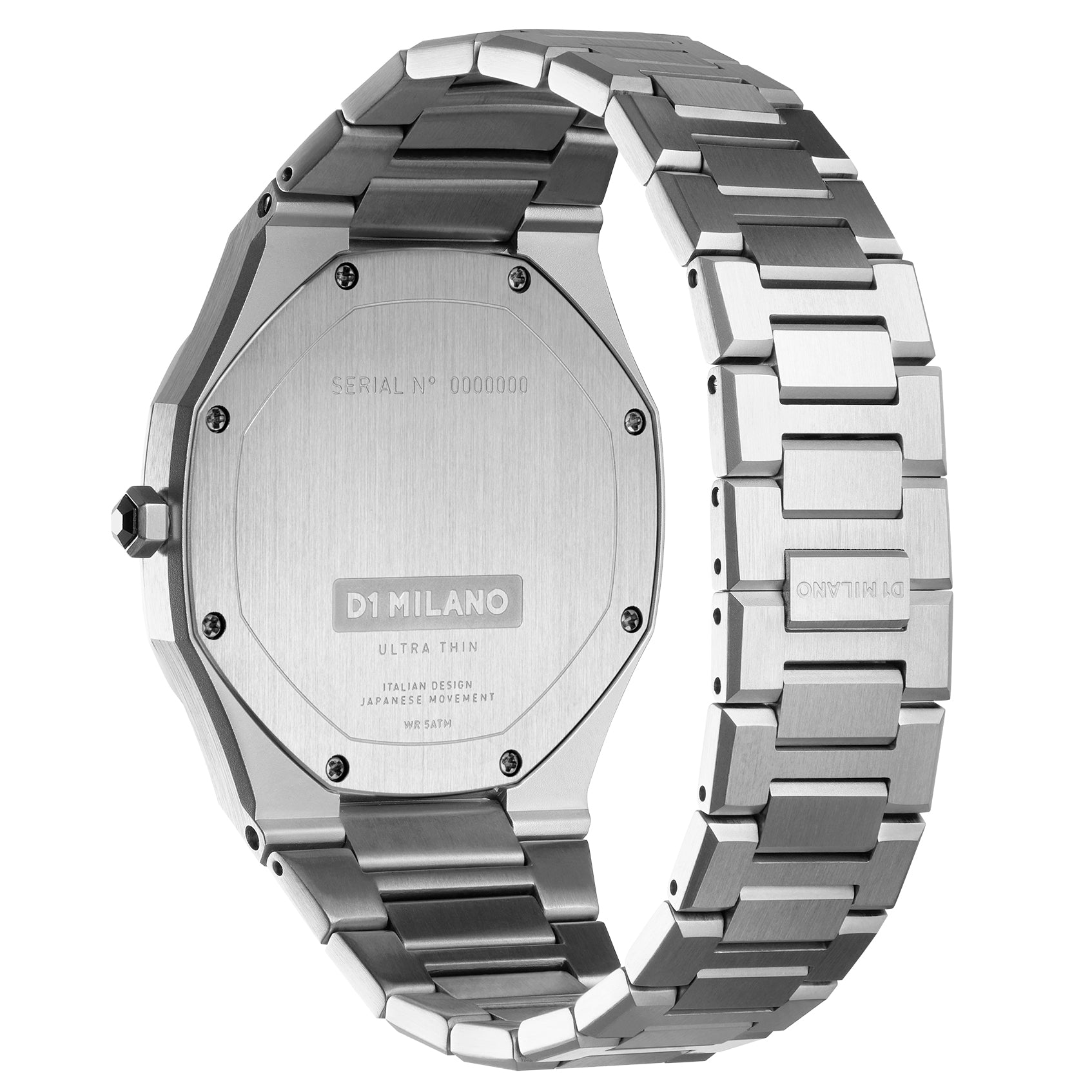 D1 Milano Watch Ultra Thin D1-UTBL01 Image 2