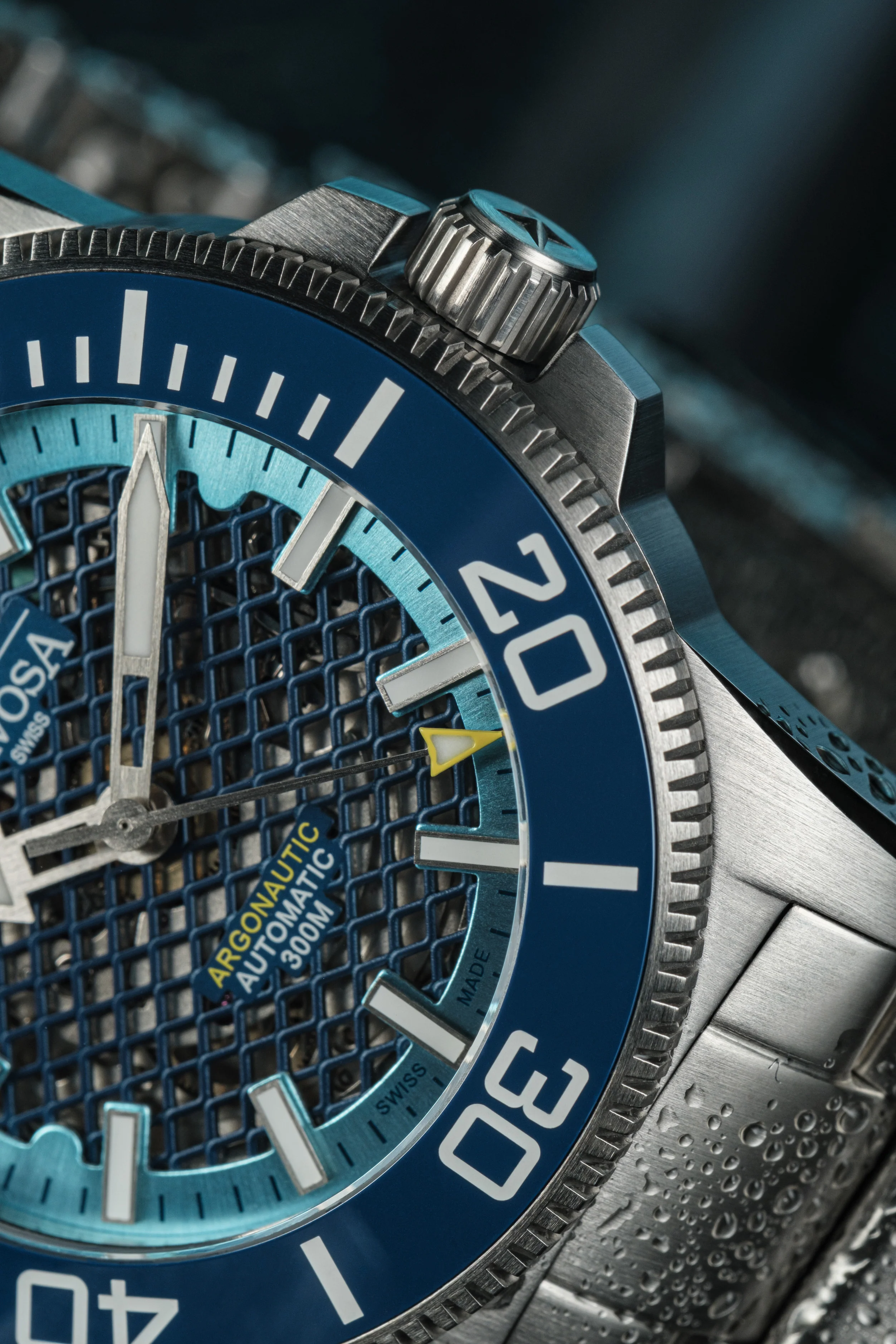 Davosa Argonautic 41 Shark Diver Blue Limited Edition Watch 16154140 Image 7