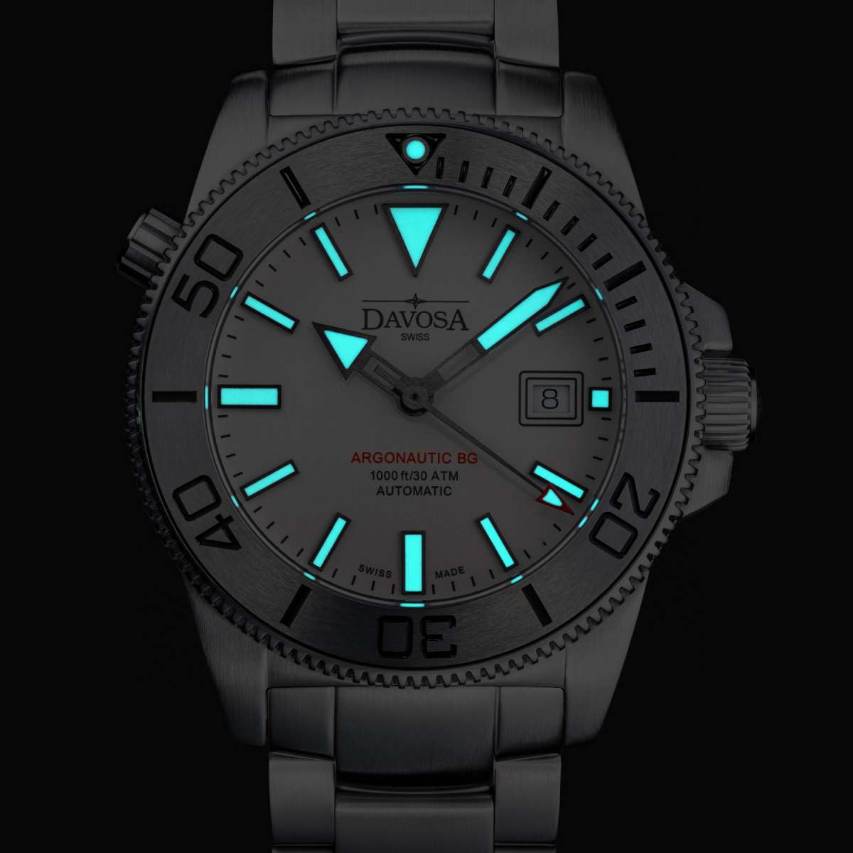 Davosa Argonautic BG Automatic White Watch 16152801 Image 2