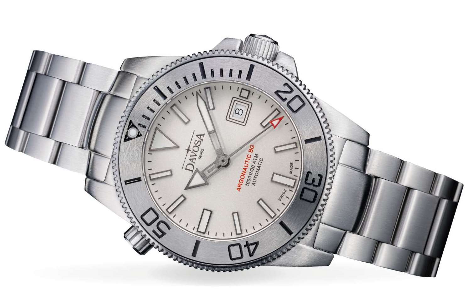 Davosa Argonautic BG Automatic White Watch 16152810 Image 4