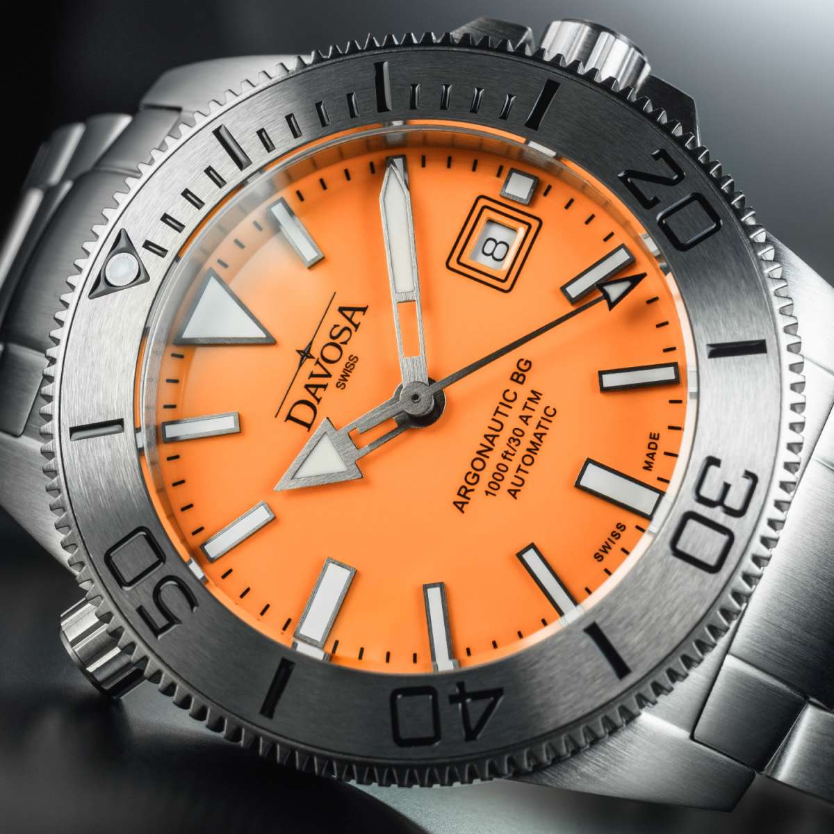 Davosa Argonautic Coral Orange Limited Edition Watch 16152760 Image 5