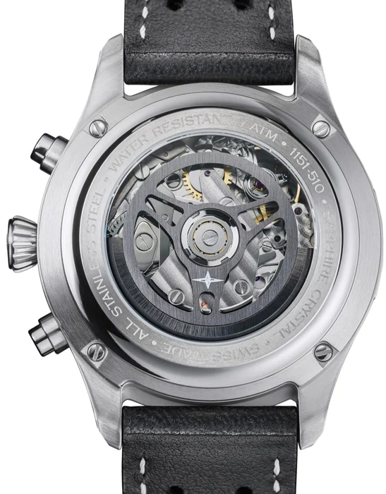 Davosa Newton Pilot Rally Silver Limited Edition Watch 16153615 Image 3