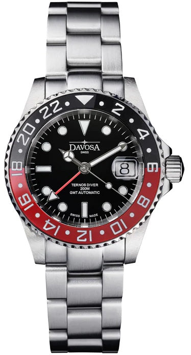 Davosa Ternos Ceramic GMT Tri Bracelet Watch 16159090 Image 1