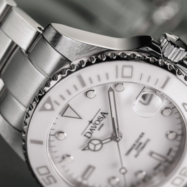 Davosa Ternos Diver Lady White Watch 16619510 Image 4