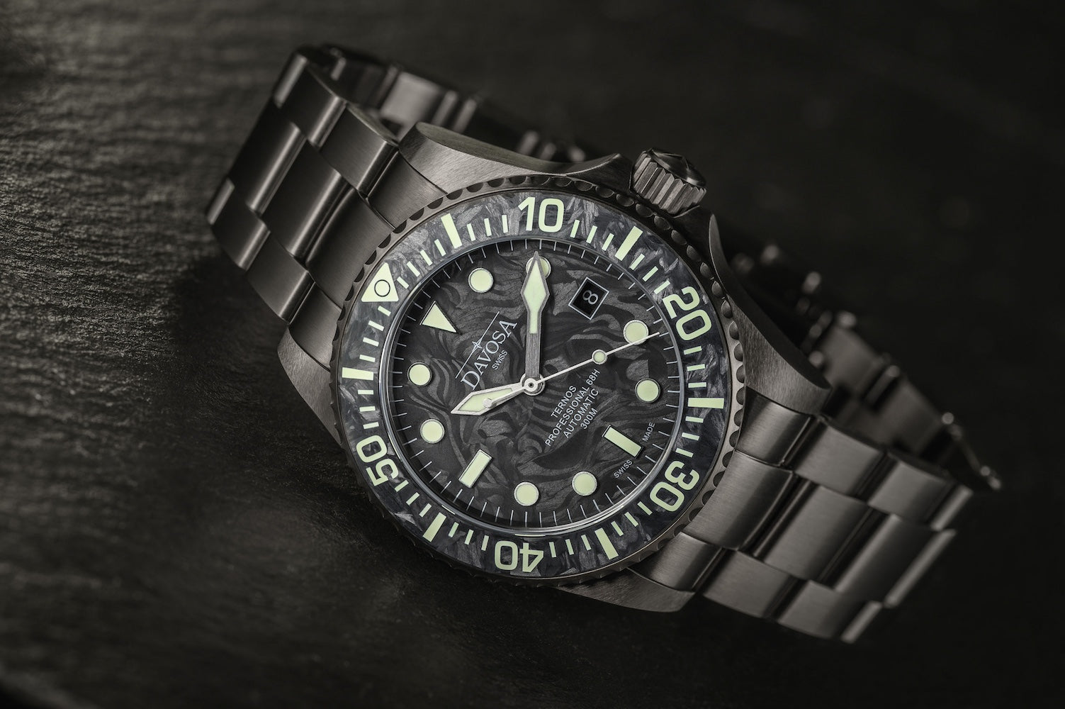 Davosa Ternos Professional 68h Carbon Limited Edition Watch 16153950 Image 8