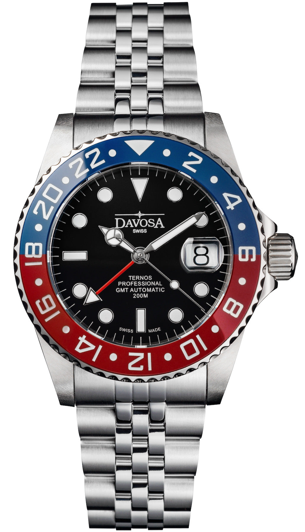 Davosa Ternos Professional GMT Penta Bracelet Watch 16157106 Image 1