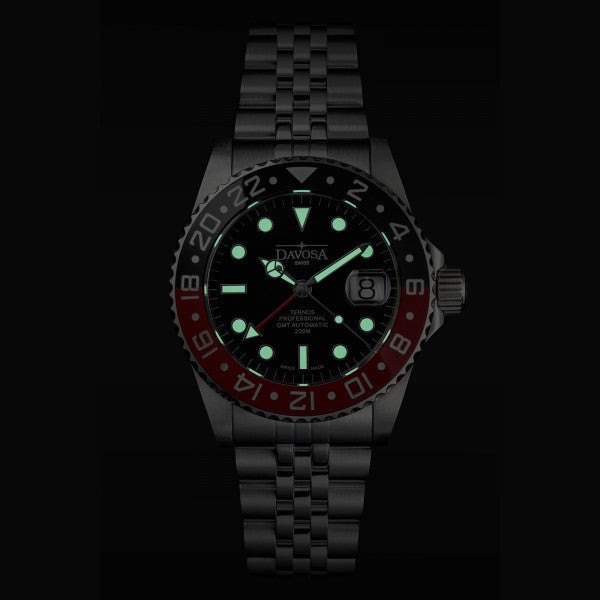 Davosa Ternos Professional GMT Penta Bracelet Watch 16157109 Image 3