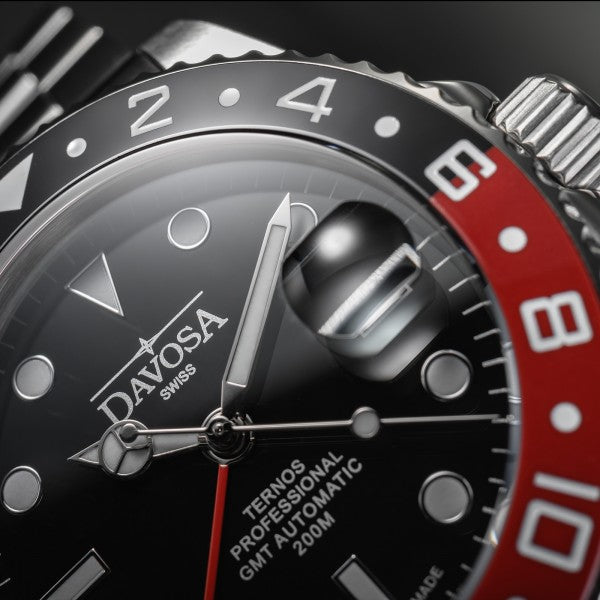 Davosa Ternos Professional GMT Tri Bracelet Watch 16157190 Image 4
