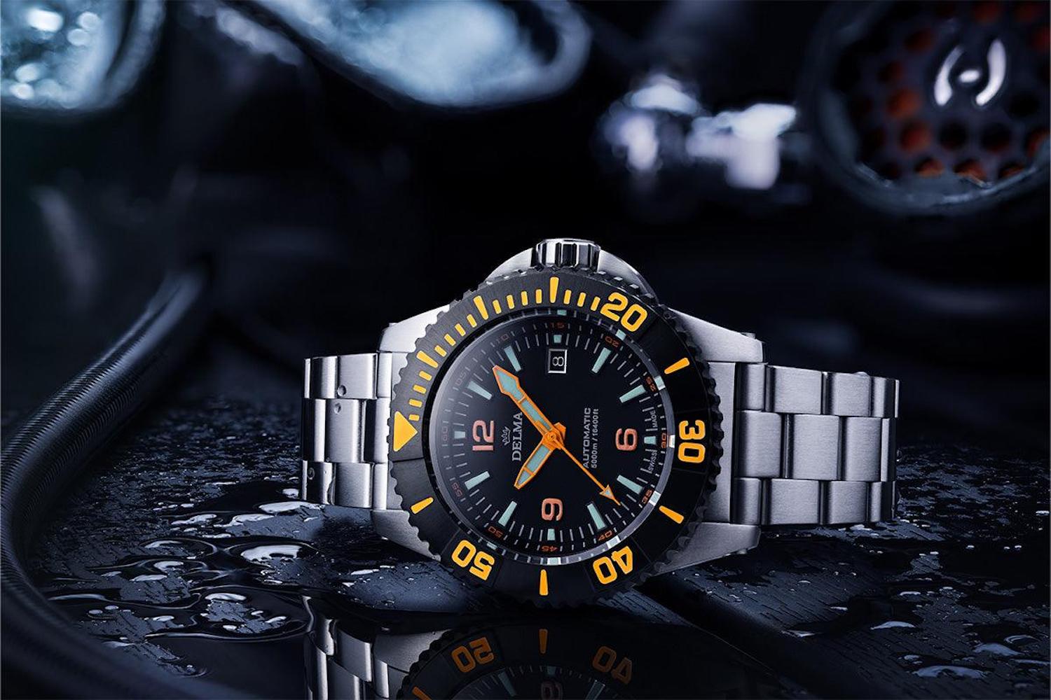 Delma Blue Shark IV Black Limited Edition Watch 54701.760.6.034 Image 2