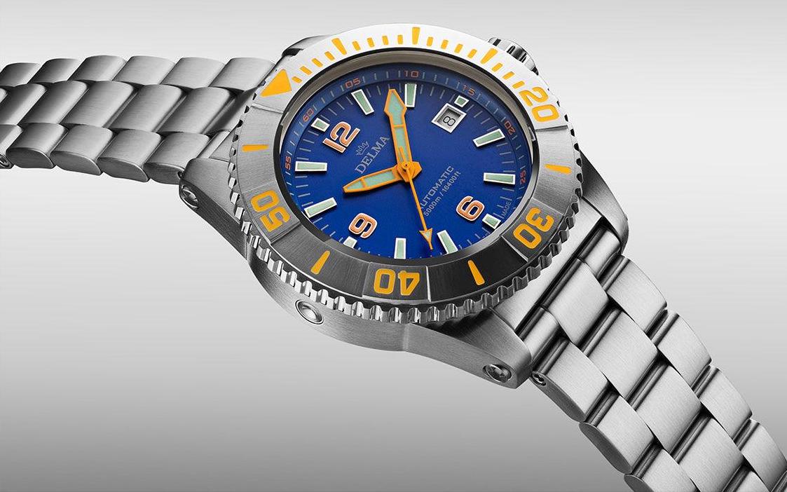 Delma Blue Shark IV Blue Limited Edition Watch 41701.760.6.044 Image 3