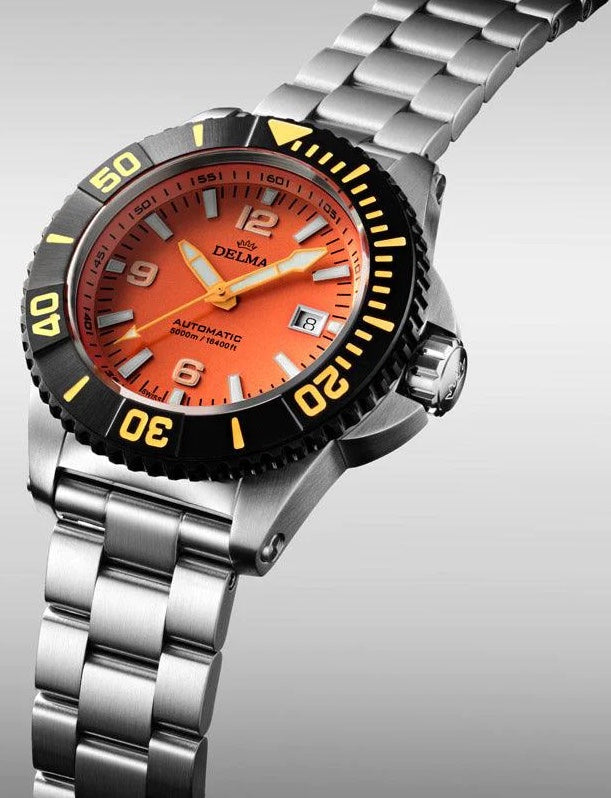 Delma Blue Shark IV Orange Limited Edition Watch 54701.760.6.154 Image 2