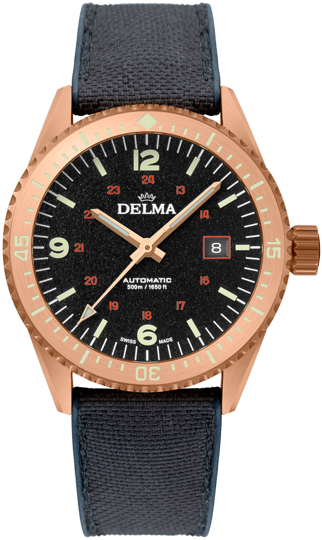 Delma Cayman Field Bronze Black Watch 31601.726.6.034 Image 1