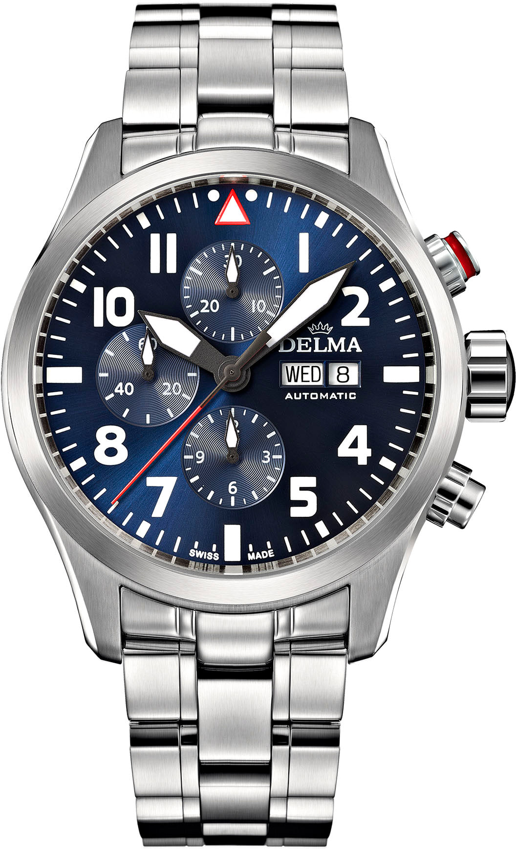 Delma Commander Blue Watch 41702.580.6.049 Image 1