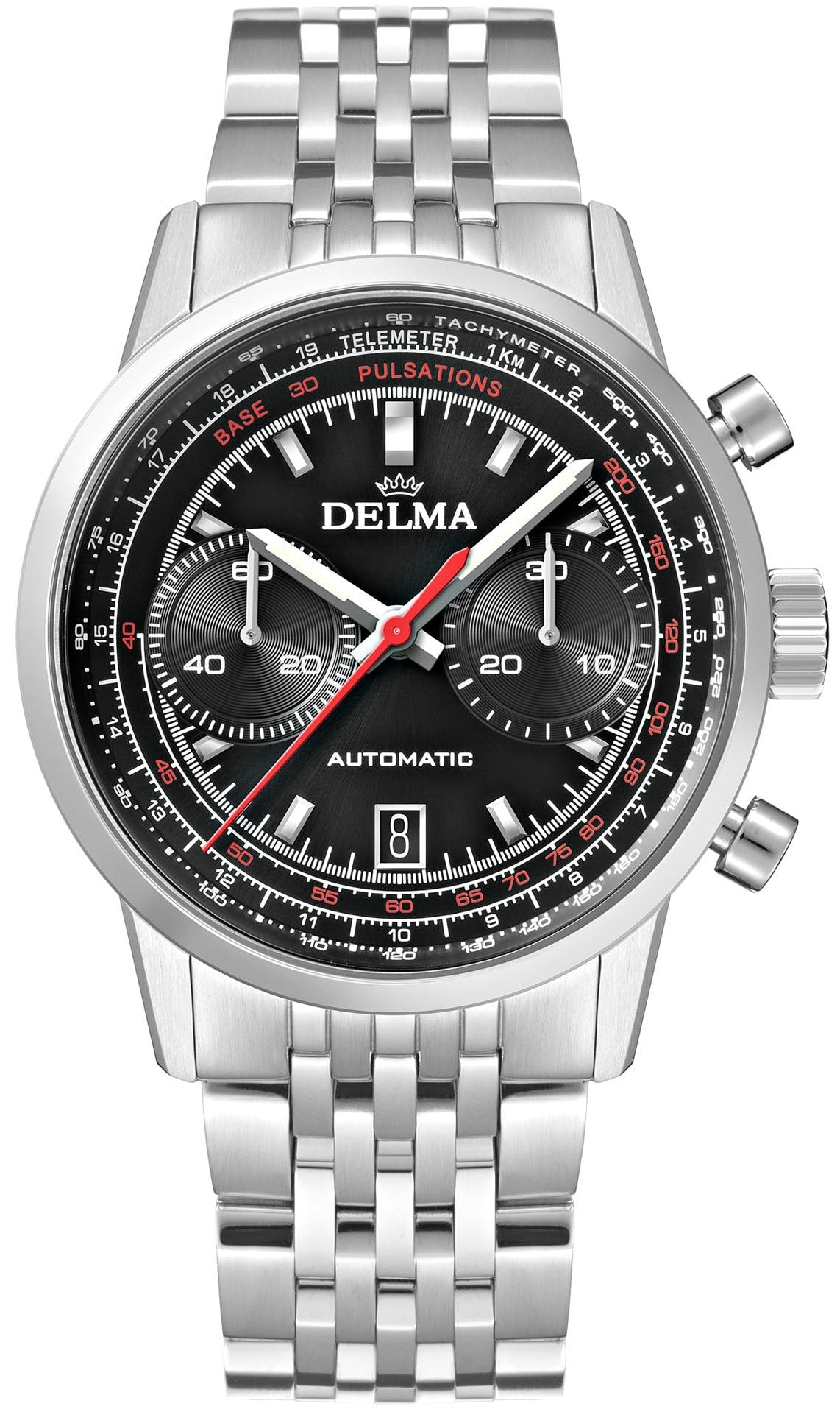 Delma Continental Pulsometer Black Watch 41701.702.6.038 Image 1
