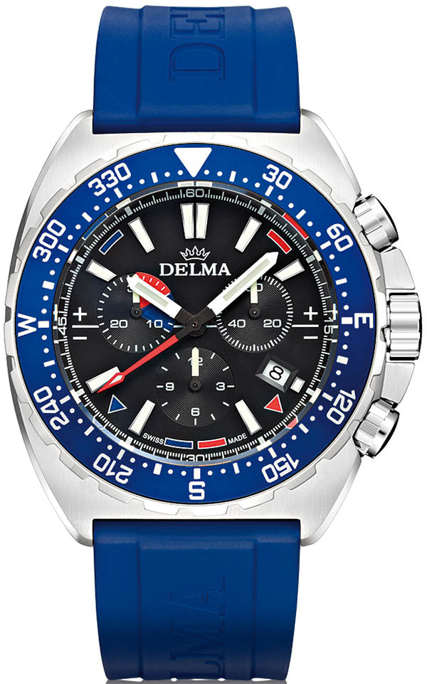 Delma Oceanmaster Q Chronograph Watch 41501.678.6.048 Image 1