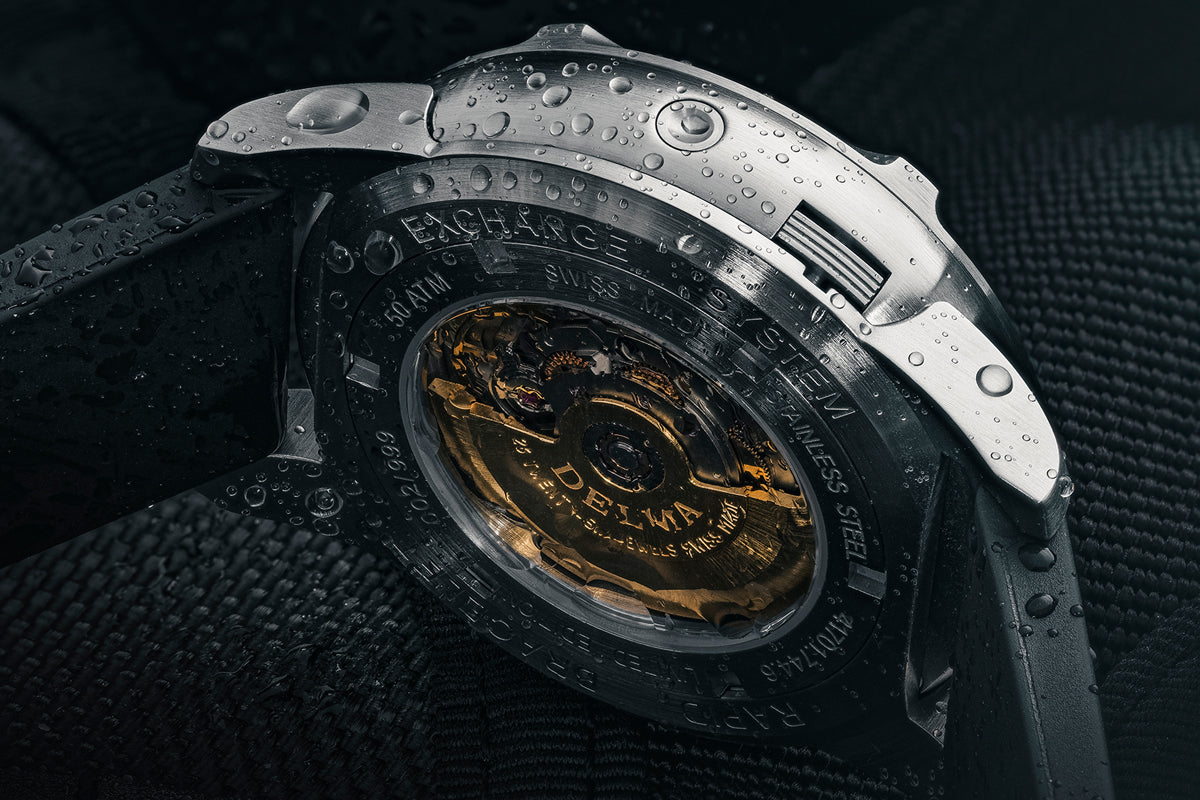 Delma Quattro Black Limited Edition Watch 41701.744.6.038 Image 5