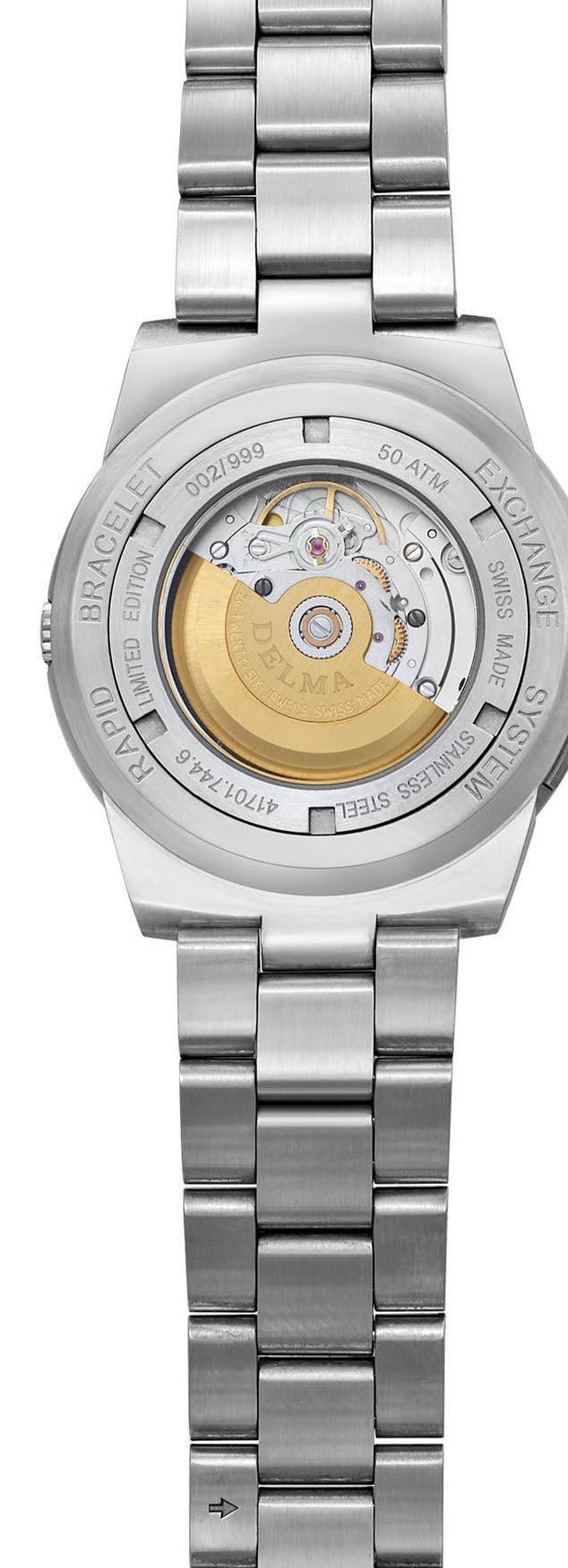 Delma Quattro Blue Limited Edition Watch 41701.744.6.041 Image 2