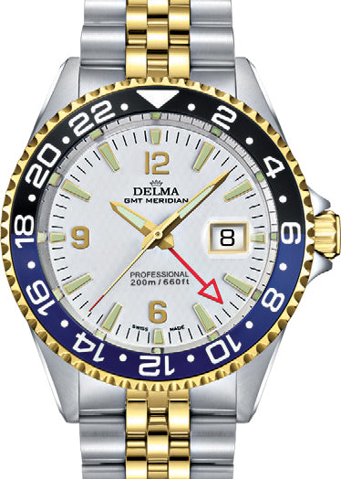 Delma Santiago GMT Bi-Colour Watch 52702.648.6.014 Image 1