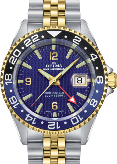 Delma Santiago GMT Bi-Colour Watch 52702.648.6.044 Image 1