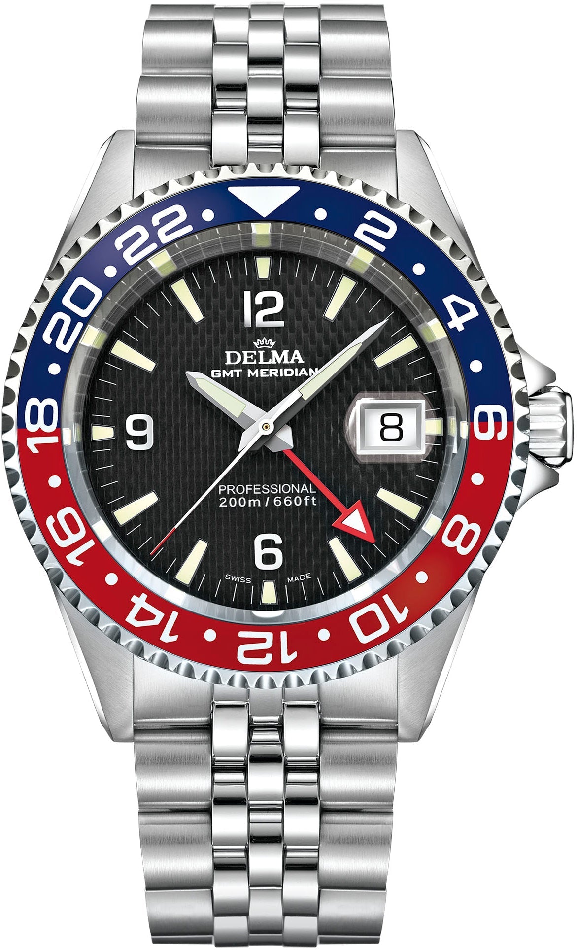 Delma Santiago GMT Meridian Watch 41702.648.6P034 Image 1