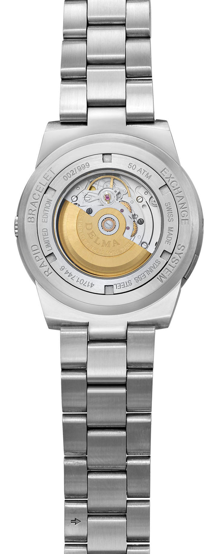 Delma Watch Quattro Orange Limited Edition 41701.744.6.151 Image 2