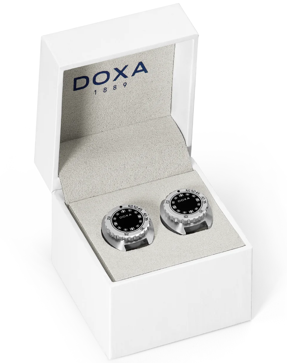Doxa Cufflinks SUB Sharkhunter Black CUF.10.101 Image 2
