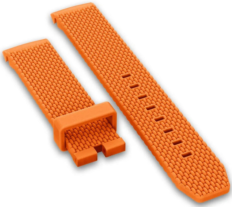 Doxa Strap SUB 200 Rubber Orange 799.10.21-RUB Image 1