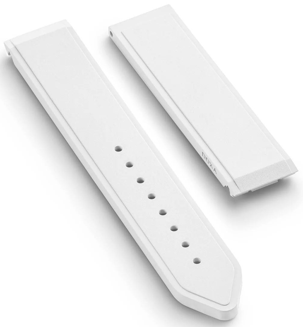 Doxa Strap SUB 600T Rubber White 861/862.23-RUB Image 1