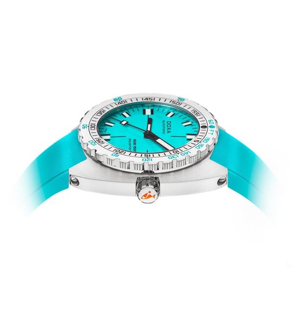 Doxa SUB 1500T Aquamarine Rubber Watch 883.10.241.25 Image 3
