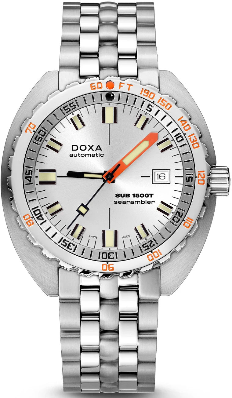 Doxa SUB 1500T Searambler Bracelet Watch 883.10.021.10 Image 1